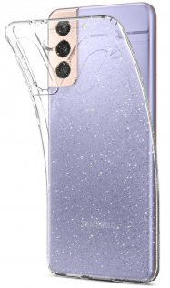 Чохол Spigen for Samsung Galaxy S21 Plus - Liquid Crystal Glitter Crystal Quartz (ACS02384)
