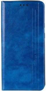 Чохол Gelius for Samsung A21s A217 - Book Cover Leather New Blue (00000083290)