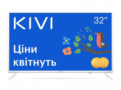 Телевізор LED Kivi 32F710KW (Smart TV, Wi-Fi, 1920x1080) white