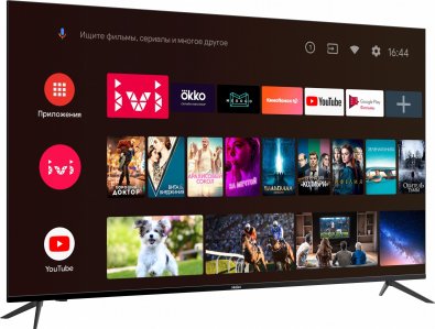 Телевізор DLED Haier DH1SX3D00RU (Android TV, Wi-Fi, 3840x2160)