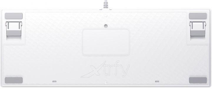 Клавіатура Xtrfy K4 TKL RGB Kailh Red RU USB White (XG-K4-RGB-TKL-WH-R-RUS)