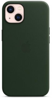 Чохол Apple for iPhone 13 - Leather Case with MagSafe Sequoia Green (MM173ZE/A)