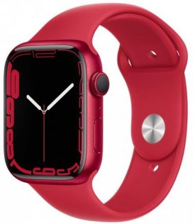 Смарт годинник Apple Watch Series 7 GPS - 45mm PRODUCT Red Aluminum Case (MKN93)