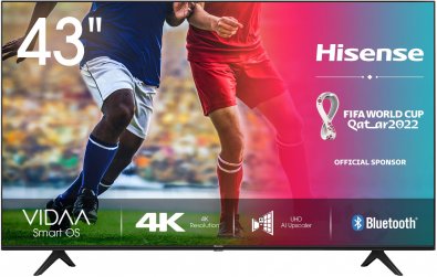 Телевізор LED Hisense 43A7100F (Smart TV, Wi-Fi, 3840x2160)
