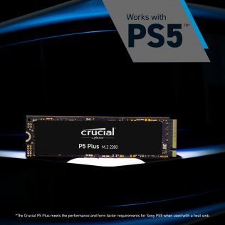 Твердотільний накопичувач Crucial P5 Plus 2280 PCIe 4 x4 NVMe 2TB (CT2000P5PSSD8)