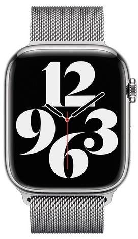 Ремінець Apple for Apple Watch 45mm - Milanese Loop Silver (ML783)