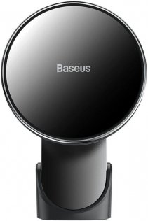 Кріплення для мобільного телефону Baseus Big Energy Car Mount Wireless Charger Black (WXJN-01)