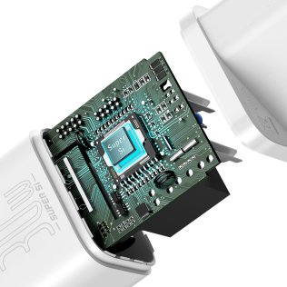 Зарядний пристрій Baseus Super Silicone PD 30W White (CCSUP-J02)