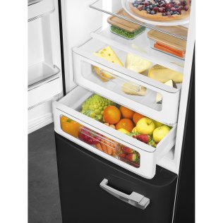 Холодильник дводверний Smeg Retro Style Black (FAB32LBL5)