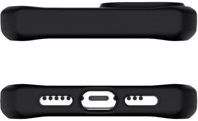 Чохол iTSkins for iPhone 14/13 BALLISTIC R CARBON with MagSafe Black1 (AP4N-HMACA-BLK1)