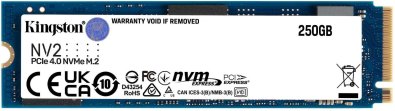 SSD-накопичувач Kingston NV2 2280 PCIe 4.0 x4 NVMe 250GB (SNV2S/250G)