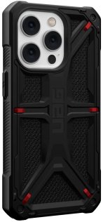 Чохол UAG for Apple iPhone 14 Pro - Monarch Kevlar Black (114034113940)