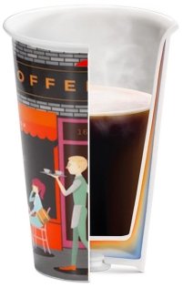 Термокружка DeLonghi DLSC066 COFFEE SHOP