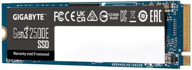 SSD-накопичувач Gigabyte Gen3 2500E 2280 PCIe 3.0x4 NVMe 1.3 500GB (G325E500G)