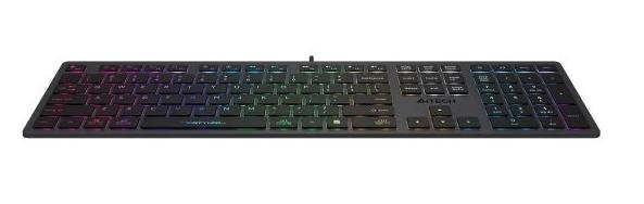 Клавіатура A4tech FX60H Fstyler Neon backlit Grey (FX60H USB (Grey) Neon backlit)