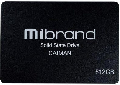 SSD-накопичувач Mibrand Caiman SATA III 512GB (MI2.5SSD/CA512GBST)