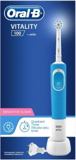  Електрична зубна щітка Braun Oral-B Vitality D100.413.1 Pro Sensitive Clean Blue