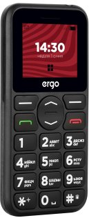 Мобільний телефон ERGO Ergo R181 Black (R181 black)