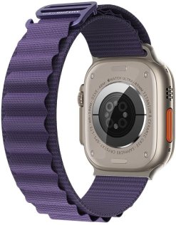 Ремінець AMAZINGthing for Apple Watch 49/45/44/42mm - Titan Sport Band Purple (TSP49PU)