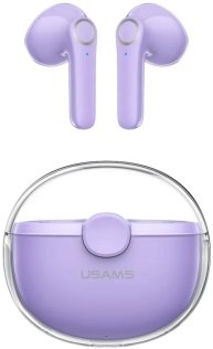 Навушники Usams BU12 Earbuds BU Series Purple (BHUBU02)