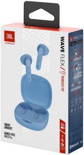 Навушники JBL Wave Flex Blue (JBLWFLEXBLU)