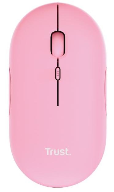 Миша Trust Puck Silent Wireless Pink (24125_TRUST)