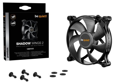 Кулер be quiet! Shadow Wings 2 120 mm Black (BL085)
