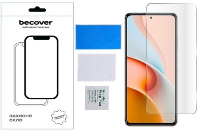 Захисне скло BeCover 3D for Poco M5s - Crystal Clear Glass (709253)