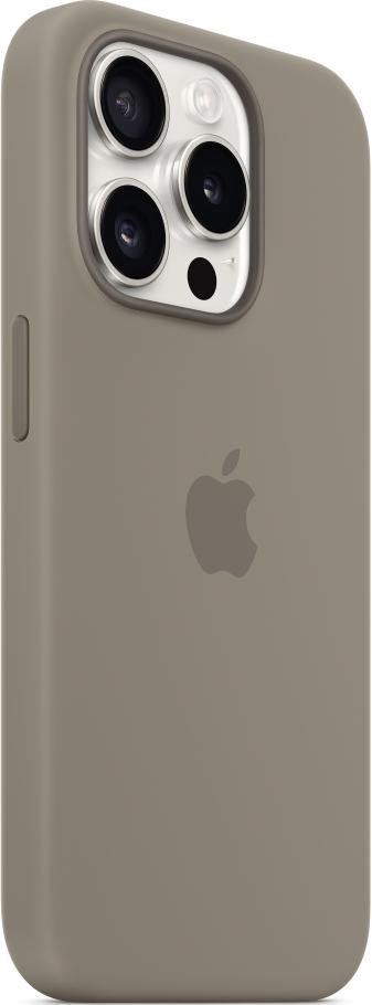 Чохол Apple for iPhone 15 Pro - Silicone Case with MagSafe Clay (MT1E3)