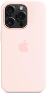 Чохол Apple for iPhone 15 Pro - Silicone Case with MagSafe Light Pink (MT1F3)