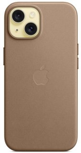 Чохол Apple for iPhone 15 - FineWoven Case with MagSafe Taupe (MT3C3)