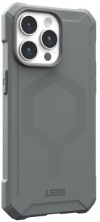 Чохол UAG for Apple iPhone 15 Pro Max - Essential Armor Magsafe Silver (114296113333)