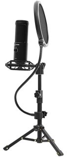 Мікрофон Lorgar Voicer 721 Black (LRG-CMT721)