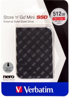 Зовнішній SSD-накопичувач Verbatim Store n Go Mini 512GB (53236)