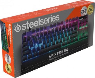  Клавіатура SteelSeries Apex Pro TKL 2023 Black (SS64856)