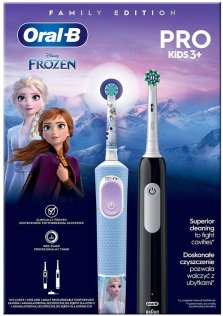 Електрична зубна щітка Braun Oral-B Pro Series 1 D305.513.3 with Pro Kids Frozen D103.413.2K Family Edition (D103 Frozen + D305 Family Edition)