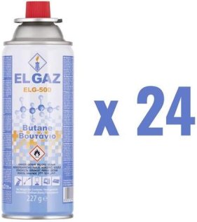 Балон-картридж газовий EL GAZ ELG-500 227g (комплект 24 штуки) (104ELG-500-24)