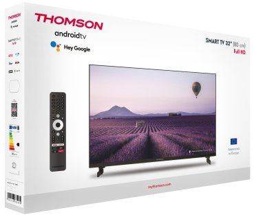 Телевізор LED Thomson 32FA2S13 (Android TV, Wi-Fi, 1920x1080)