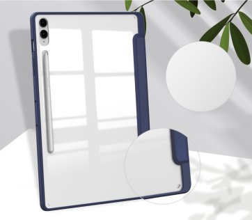 Чохол для планшета BeCover for Samsung Tab S9 Plus/S9 FE Plus - Soft Edge Deep Blue (710405)