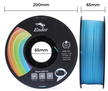 Філамент Creality 3D PLA Plus Filament Blue (3301010310)