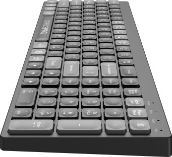 Клавіатура OfficePro SK985B Wireless Black