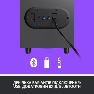 Колонки Logitech Z407 Bluetooth Graphite (980-001348)