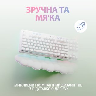 Клавіатура Logitech G715 Linear Off White