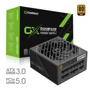 Блок живлення Gamemax GX-750 PRO BK ATX3.0 PCIe5.0 (GX-750 PRO BK (ATX3.0 PCIe5.0))