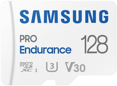 FLASH пам'ять Samsung Pro Endurance UHS-I V30 U3 Micro SDXC 128GB with adapter (MB-MJ128KA/EU)