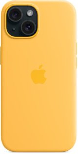 Чохол Apple for iPhone 15 - Silicone Case with MagSafe Sunshine (MWNA3)