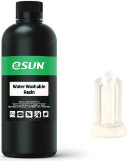 Фотополімерна смола eSUN Water Washable Resin 1kg Transparent (WATER-T1)