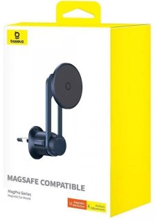 Кріплення для мобільного телефону Baseus MagPro Series Magnetic Car Mount Black (C40161200121-00)