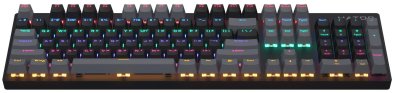 Клавіатура Hator Starfall Rainbow Origin Blue USB Black/Grey (HTK-609-BBG)