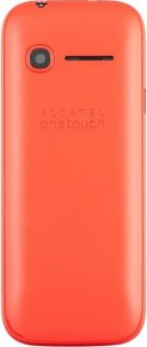 Мобільний телефон Alcatel 1052D червоний задня частина